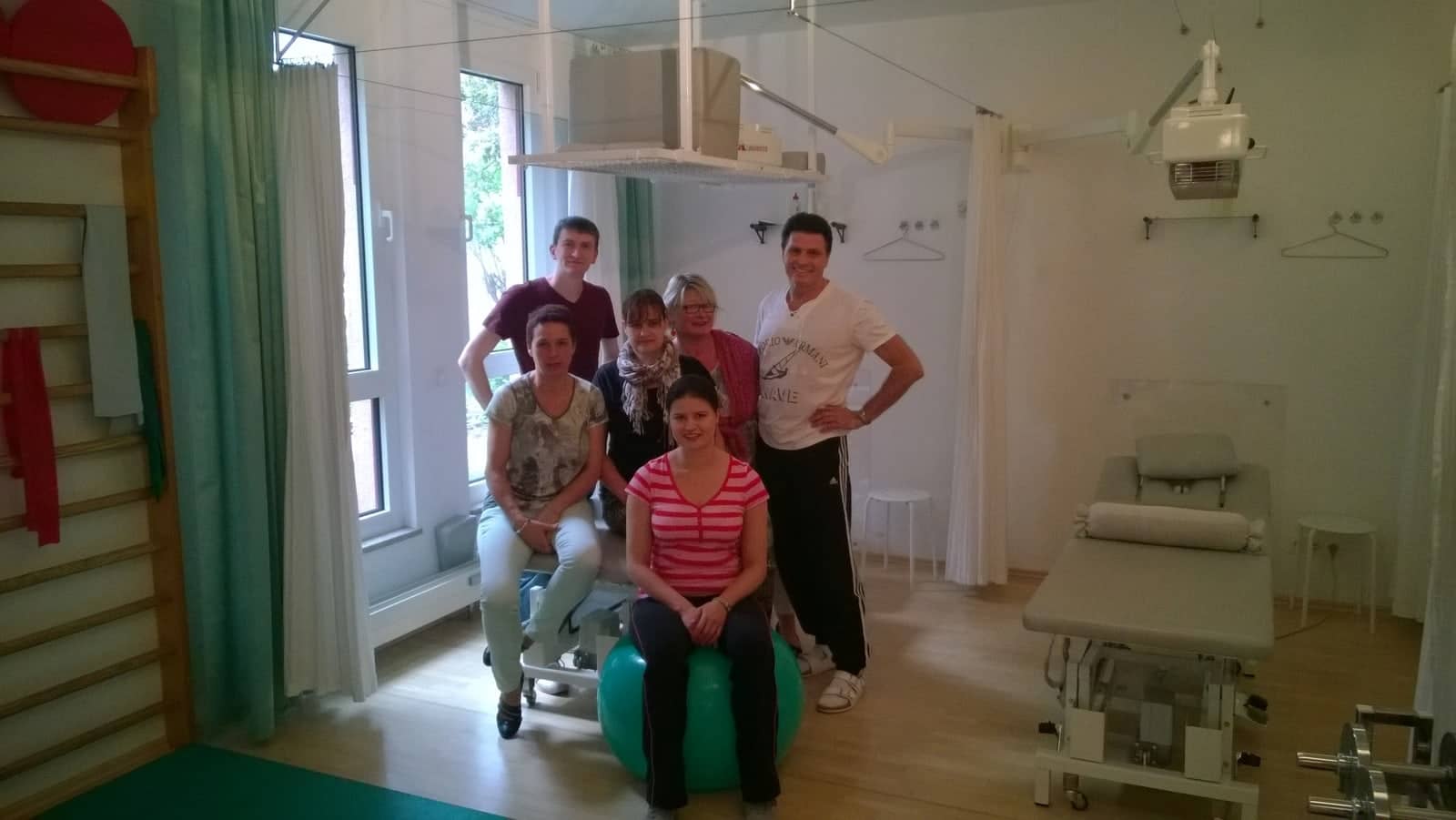 Team der Praxis für Krankengymnastik - Physiotherapie Hartmut Eyring - München