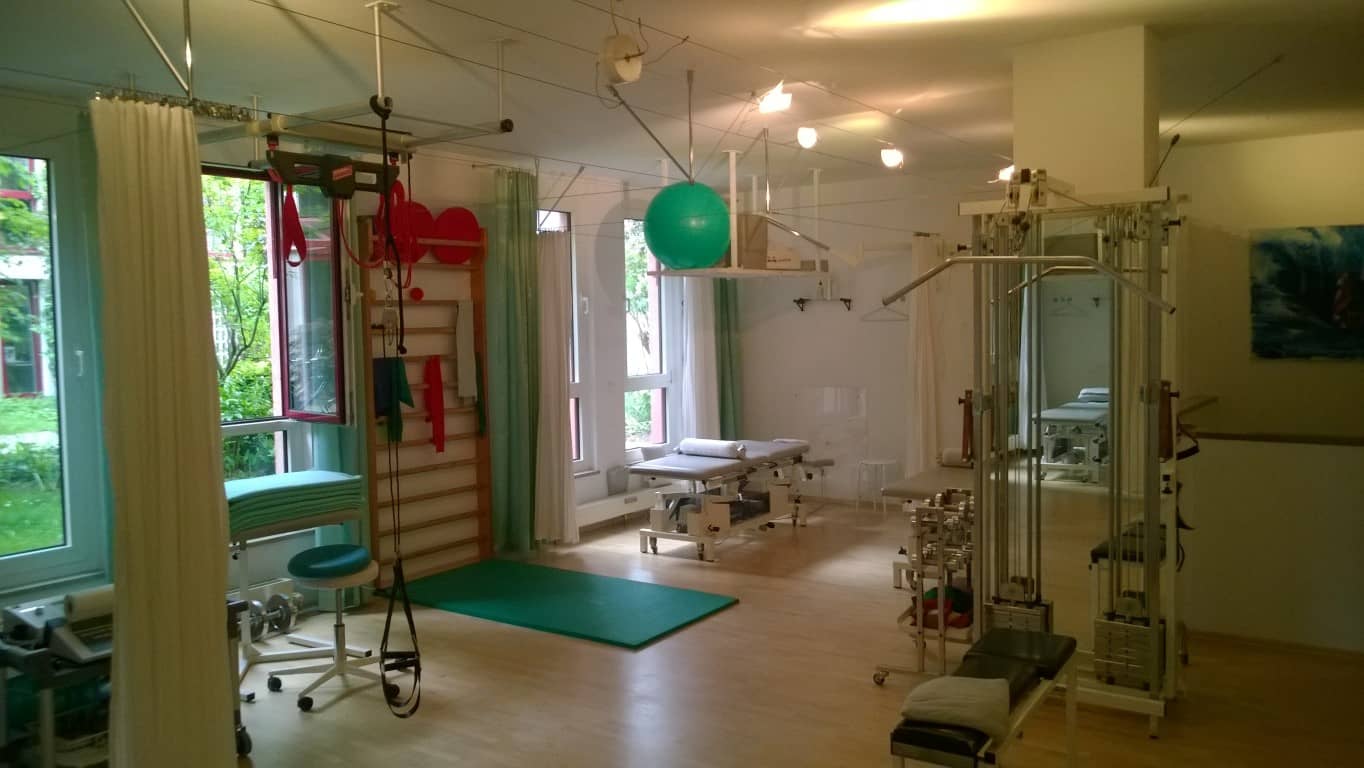 Räumlichkeiten - Physiotherapie Hartmut Eyring - München